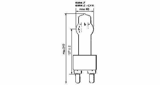 LAMP HALOGEN 120V 2000W G-38, SUEZ CANAL SEARCHLIGHT