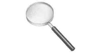 MAGNIFYING GLASS 75MM