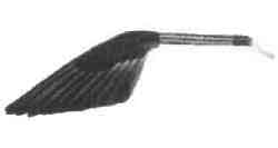 CHART BRUSH FEATHER 270MM