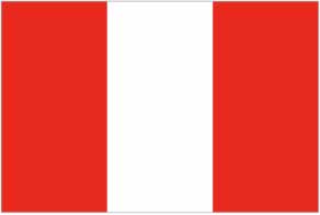 FLAG CIVIL ENSIGN, PERU 4' X 6'