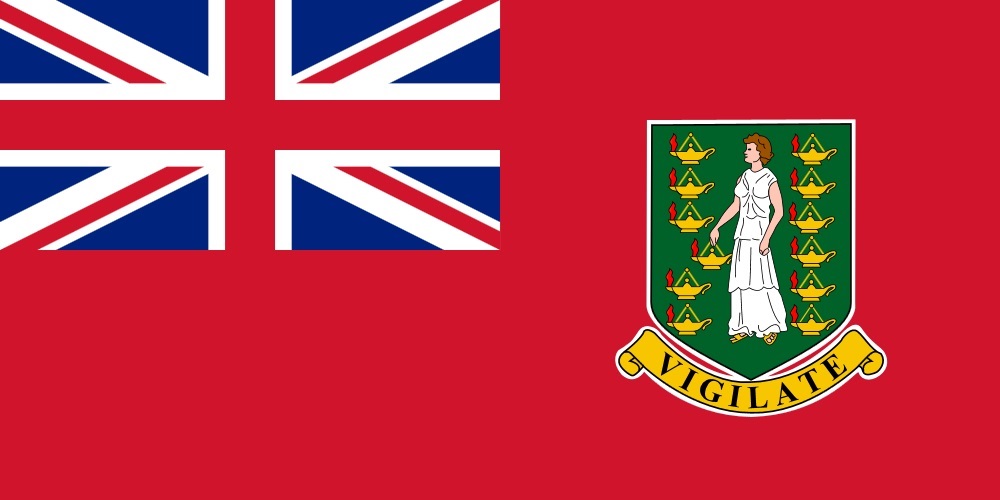 FLAG CIVIL ENSIGN, BRITISH VIRGIN ISLANDS 4' X 6'