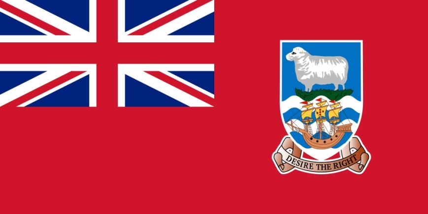 FLAG CIVIL ENSIGN, FALKLAND ISLANDS 4' X 6'