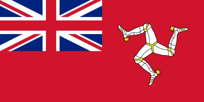 FLAG CIVIL ENSIGN, ISLE OF MAN 2' X 3'