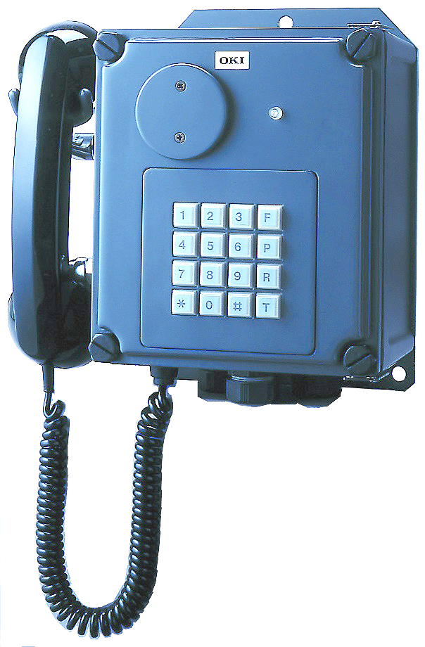 AUTO TELEPHONE DECK W/T (IP56), WALL TYPE ODA-1385-1N