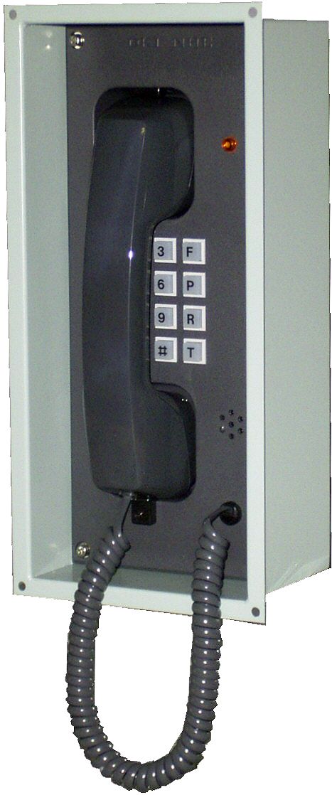 AUTO TELEPHONE NON WATERPROOF, BUILTIN (ON WALL) ODA-1781-1NK