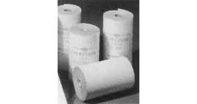 TELEPRINTER RECORDING PAPER, 4-PLY 214MMX48MTR