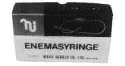 ENEMA SYRINGE RUBBER