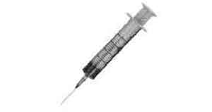 SYRINGE HYPODERMIC DISPOSABLE, 2.5ML WITH NEEDLE