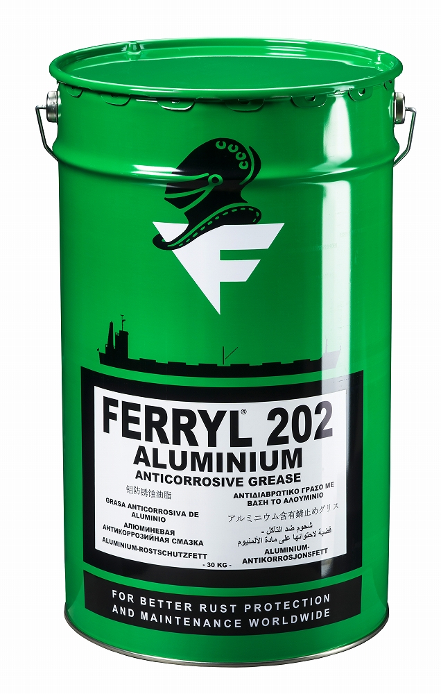 ANTI-CORROSIVE GREASE, FERRYL 202 ALUMINIUM 30KG