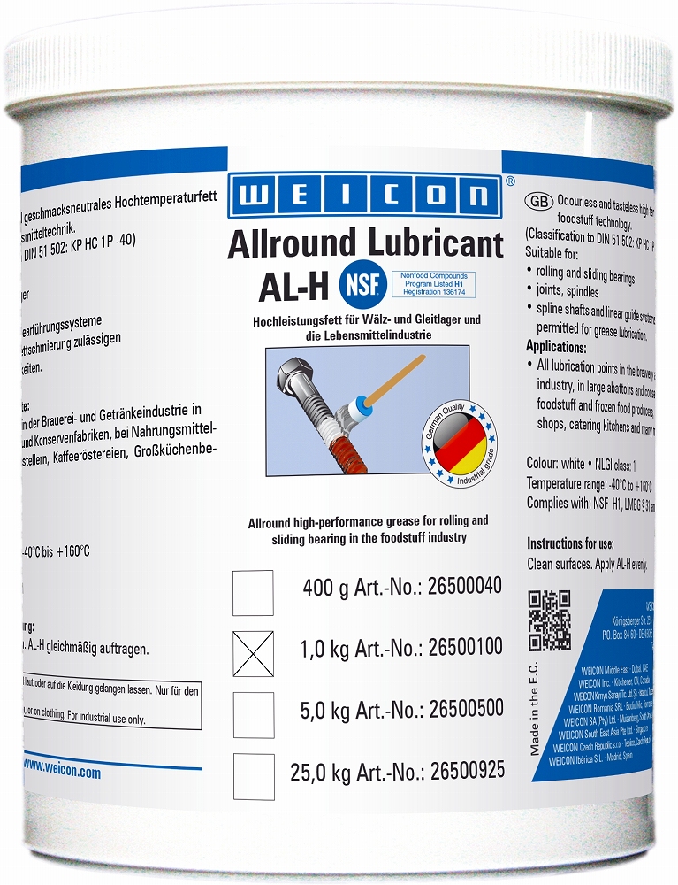 LUBRICANT ALLROUND WEICON, AL-H1000 1KGS