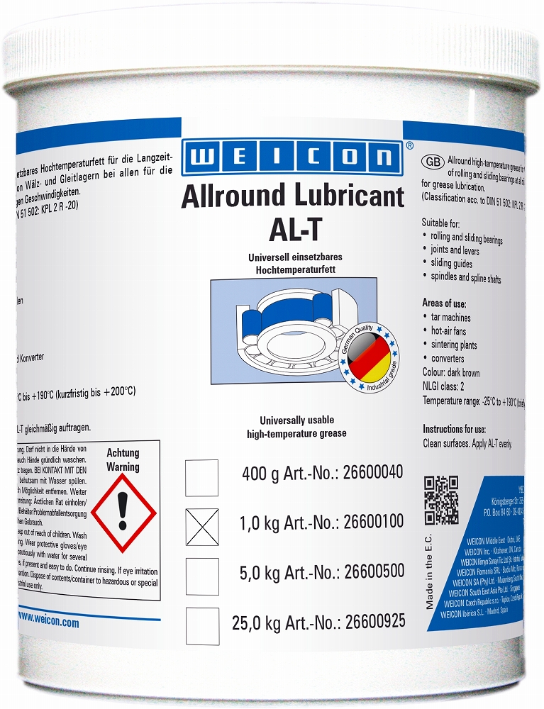 LUBRICANT ALLROUND WEICON, AL-T1000 1KGS