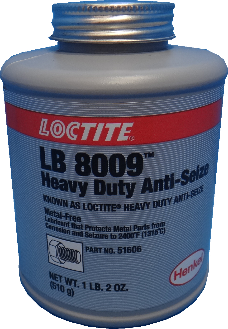 ANTI-SEIZE HEAVY DUTY LOCTITE, LB8009 BLACK 2.3LBS