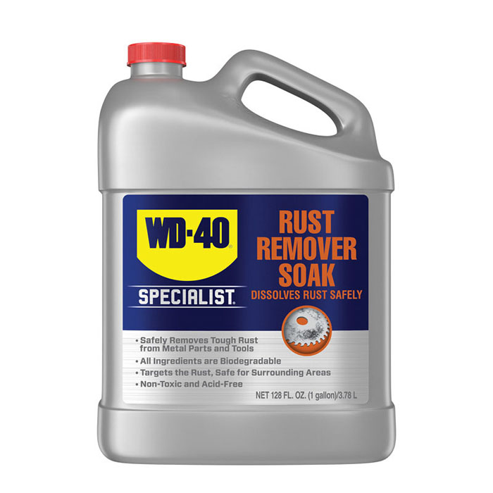 LUBRICANT WD-40 SPECIALIST, RUST REMOVER 1GAL