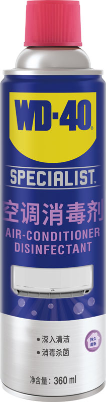 LUBRICANT WD-40 SPECIALIST AIR, CONDITION DISINFECTANT 360ML