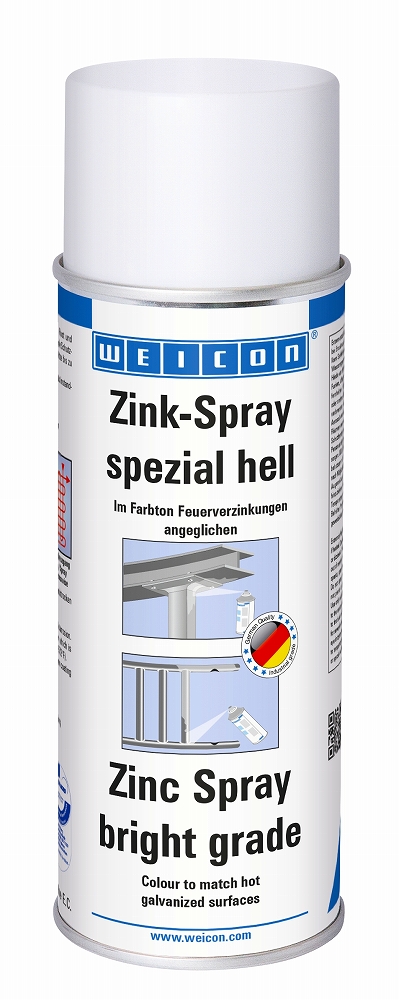 PROTECTION SPRAY WEICON 400ML, ZINC SPRAY "BRIGHT GRADE"