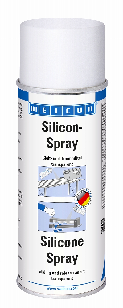 SLIDING & RELEASE AGENT SPRAY, WEICON SILICONE-SPRAY 400ML