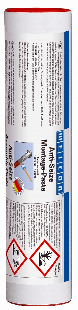 ANTI-SEIZE PASTE WEICON, AS 400 K  CARTRIDGE 400GRM