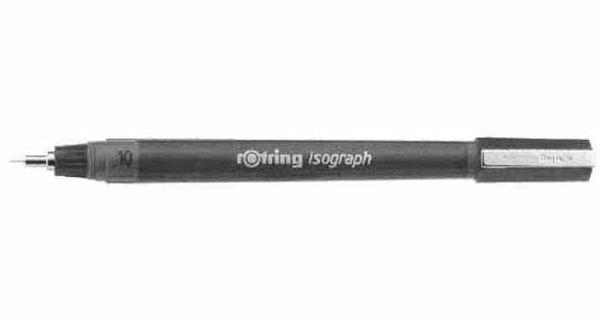 ROTRING ISOGRAPH PEN 0.3MM, COMPLETE