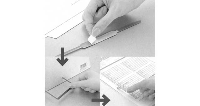 FASTENER PAPER STICK TYPE, PRONG LENGTH 80MM 50'S/PKT