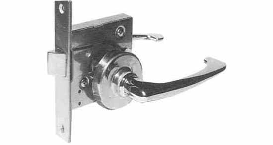 MORTISE LATCH W/LEVER HANDLE, OHS#2110