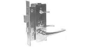 INDICATOR MORTISE LOCK, WITH LEVER HANDLE OHS#2270