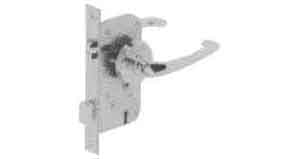 LEVER TUMBLER MORTISE LOCK, WITH LEVER HANDLE OHS#2410