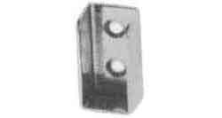 BOOK CASE BAR SOCKET STAINLESS, 12X25MM