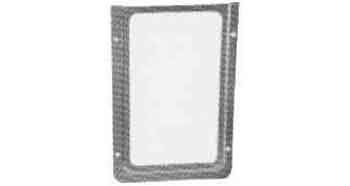 CARD HOLDER VERTICAL ALUMINIUM, FOR 50X85MM CARD