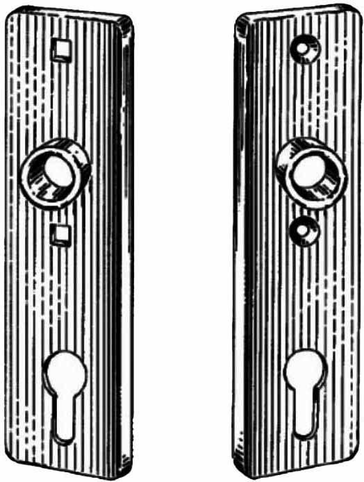 PLATE SHORT W/CYLINDER HOLE, S.STEEL SPACE 75MM #6645 Z/2/75