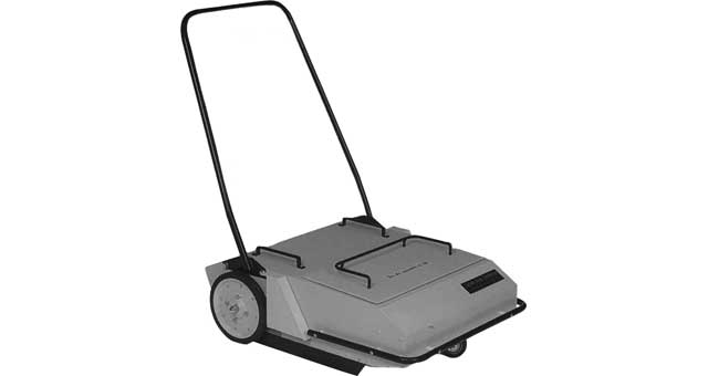 FLOOR SWEEPER MANUAL, FLAP BRUSH 1650H2/HOUR