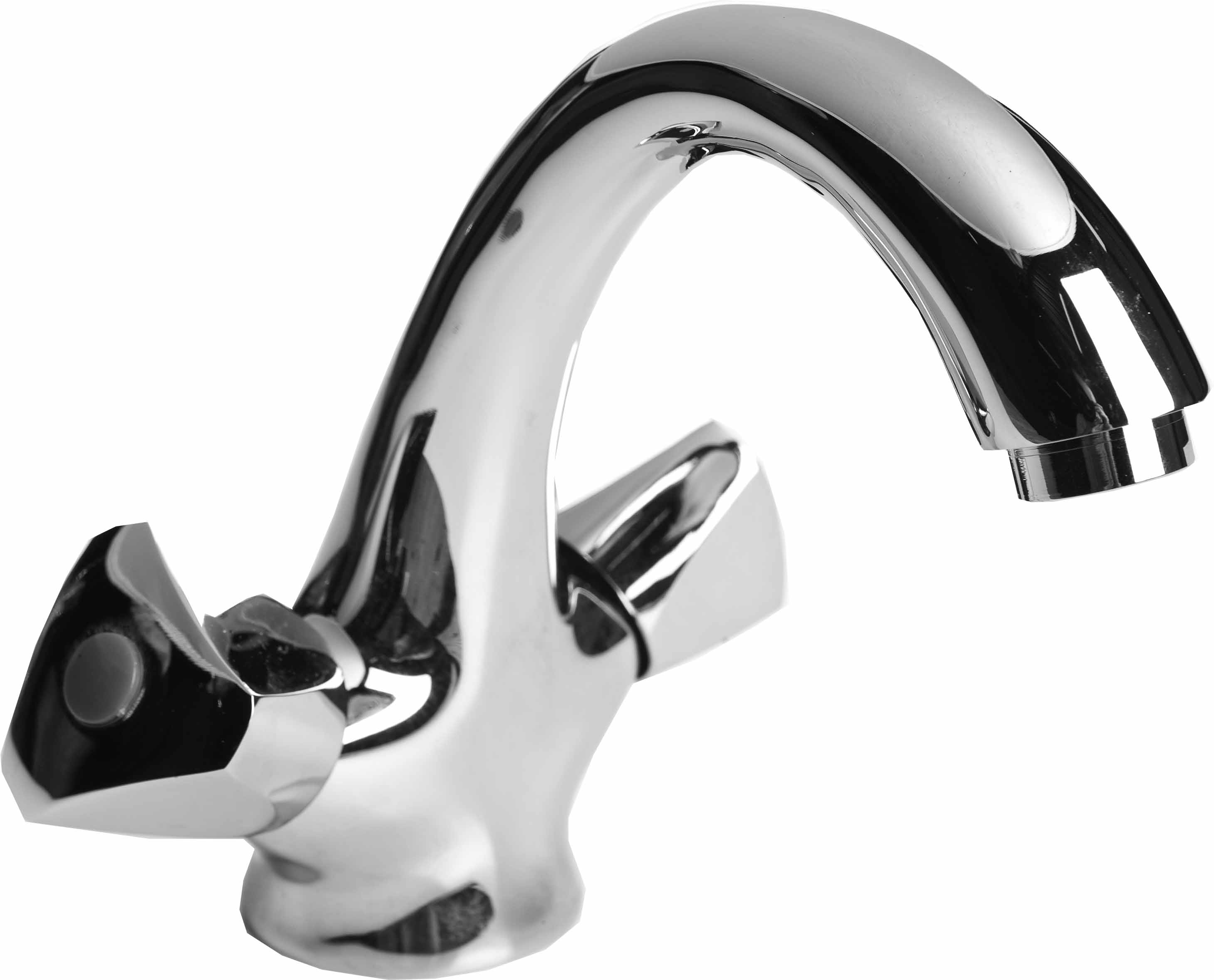 FAUCET WASHBASIN SA555019, 1 HOLE FIXED SPOUT 125MM