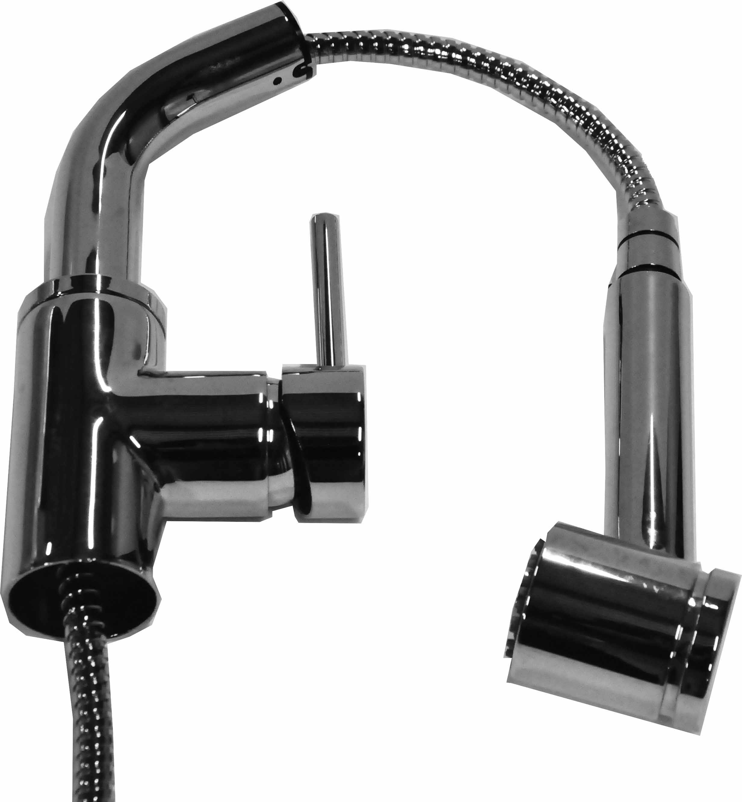 FAUCET KITCHEN SINGLE LEVER, INCL SHOWER WATERLINE SA557292