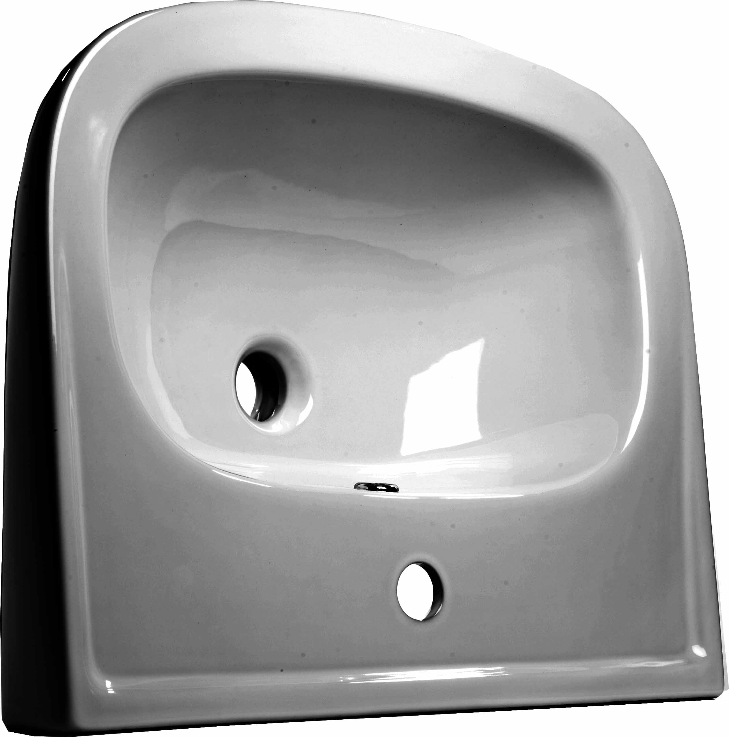 WASHBASIN W/1 TAP HOLE, 540X410MM WATERLINE SA890100