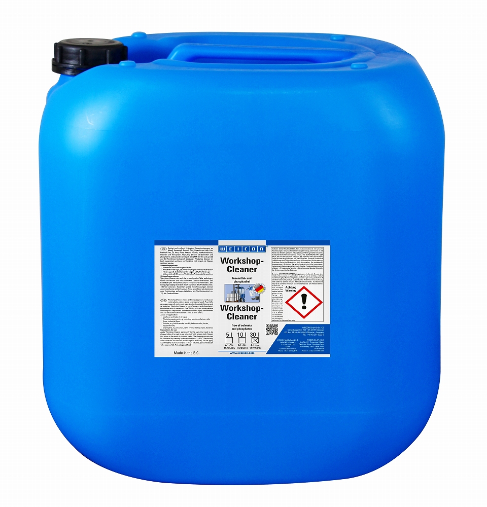 CLEANER & DEGREASER ALLPURPOSE, WEICON WORKSHOP-CLEANER 30LTR