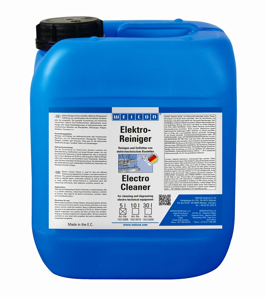 CLEANER ELECTRO CONTACT, WEICON 5LTR