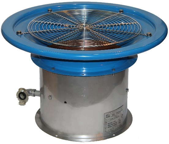 GAS FREEING FAN PNEUMATIC, PORTABLE VP950AS 9000M3/HR