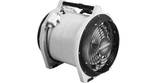 BLOWER/EXHAUSTER ELEC EFI75, 12" 2,500 CFM 3/4HP 115V/230V