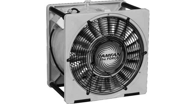 BLOWER/EXHAUSTER ELEC EFI150, 16" 3,200 CFM 1/2HP 115V/230V