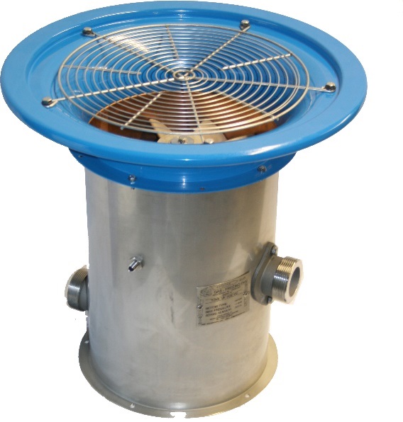 FAN GAS FREEING WATER DRIVEN, VP1000W AIRFLOW 10540M3/HR