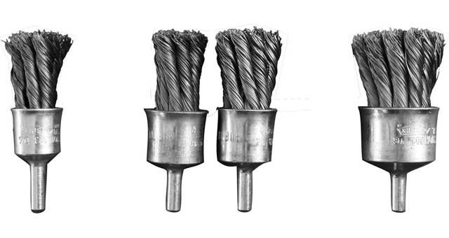 BRUSH WIRE 6MM SHANK 29X0.15MM, F/DERUSTING BRUSH #BP-30314