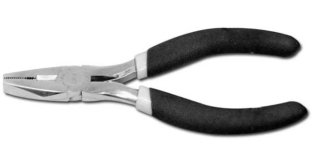 PLIER MINI COMBINATION  4-1/2", W/PLASTIC COVER HANDLE