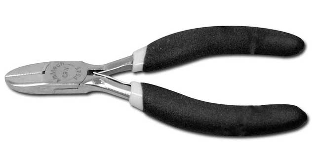 PLIER MINI DIAGONAL CUTTING, 4-1/2" W/PLASTIC COVER HANDLE