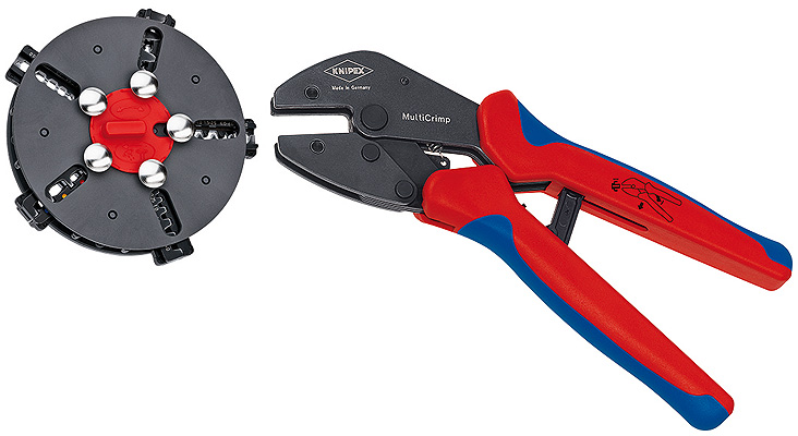 PLIER CRIMPING WITH CHARGER, MAGAZINE LENGTH 250MM