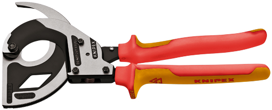 CUTTER CABLE INSULATED RATCHET, 3-STAGE 320MM CAPACITY-60MM