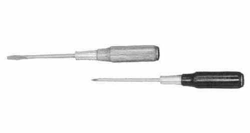 SCREWDRIVER WOOD HANDLE, HEAVY-DUTY PHILLIPS NO.0 75MM