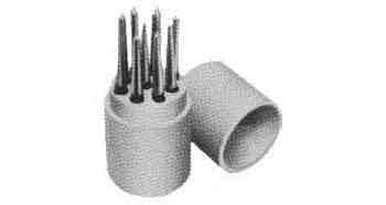 PUNCH SET CENTER COMBINATION, 150MM 12PCS/SET