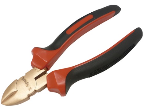 PLIER DIAGONAL CUTTING 150MM, NON-SPARK SPECIAL ALUM BRONZE