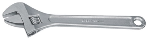 WRENCH ADJUSTABLE STAINLESS, STEEL 250MM