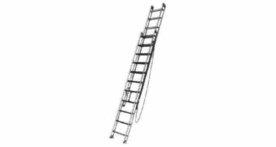 LADDER 2-EXTENSION ALUM-ALLOY, 4.5MTR