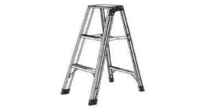 LADDER PLATFORM ALUM-ALLOY, (STEP LADDER) 0.6MTR